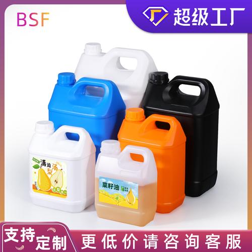 定制印刷食品级塑料桶oem代工小方桶源头工厂加工小扁壶odm香精桶